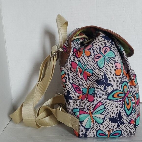 Lily Bloom Mini Backpack Night Flight Butterfly Butterflies Bag Women's Woman's - Picture 4 of 12